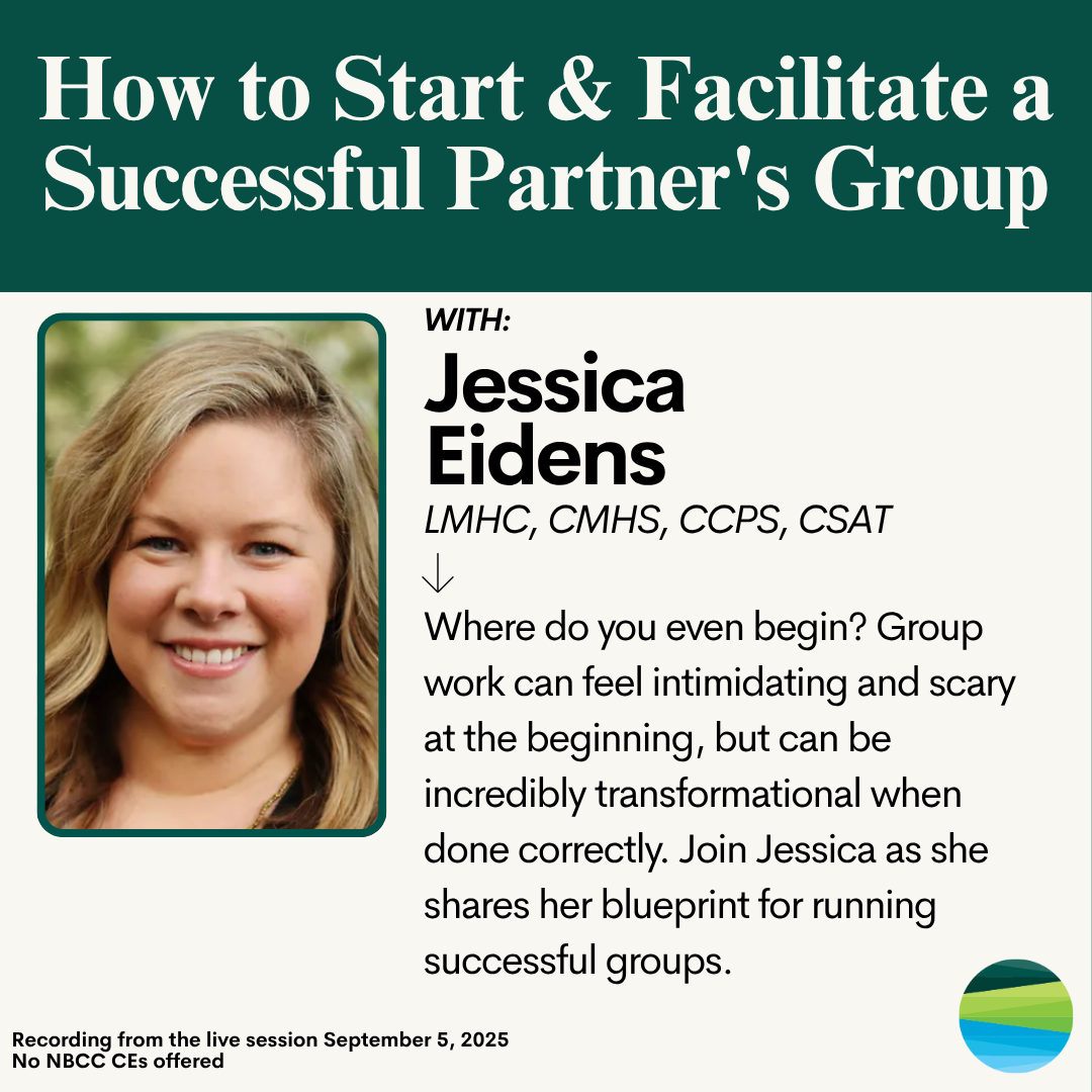 How to Start & Facilitate a Partners Group — Jessica Eidens
