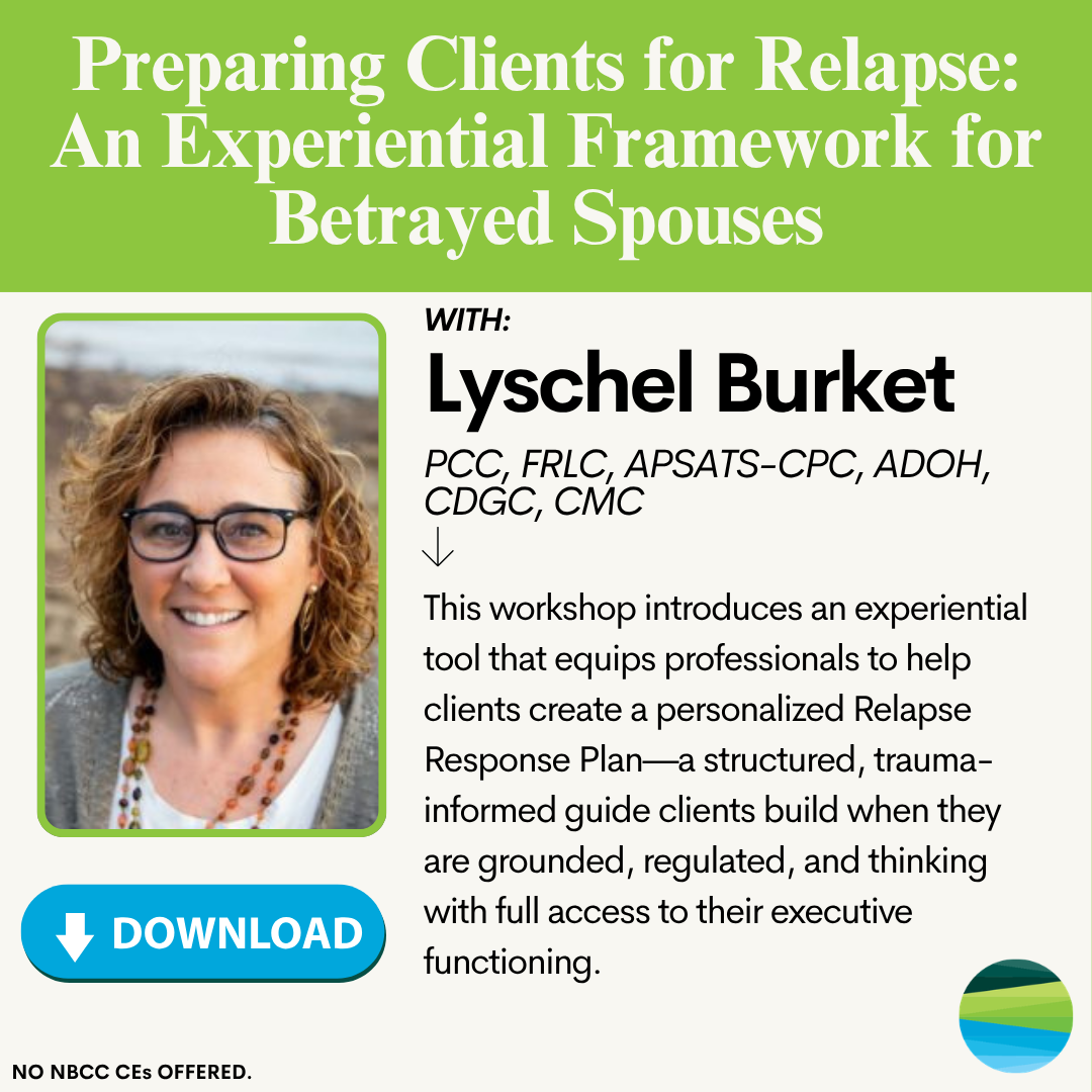 Preparing Clients for Relapse — Lyschel Burket